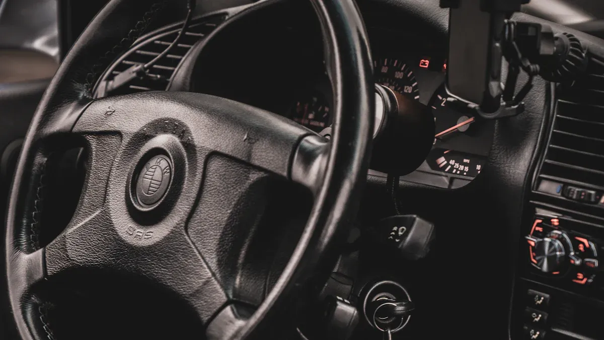 Steering Wheel Lock Mechanism