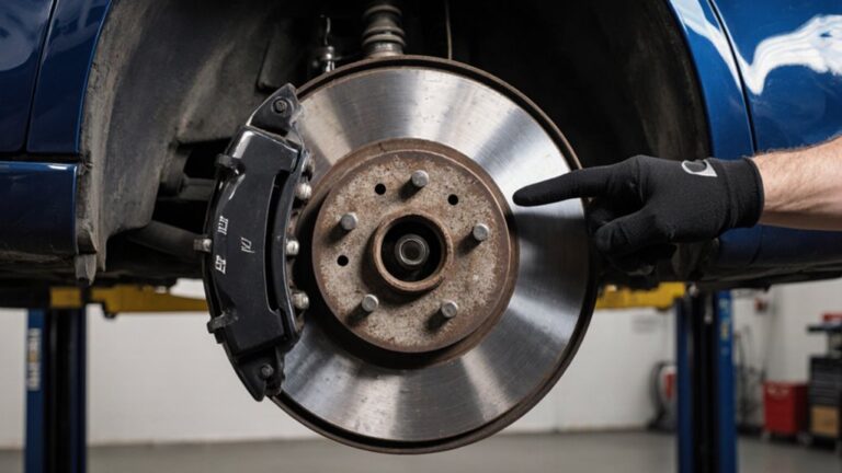 warped brake rotor vibration